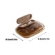 thumbnail image 3 of Caja organizadora de pastillas para 7 días - 3 veces al día, 6 compartimentos, estuche portátil para medicinas de viaje con tapas selladas de forma segura, plástico ABS, 10,5x7,5x3,5 cm, 3 of 9