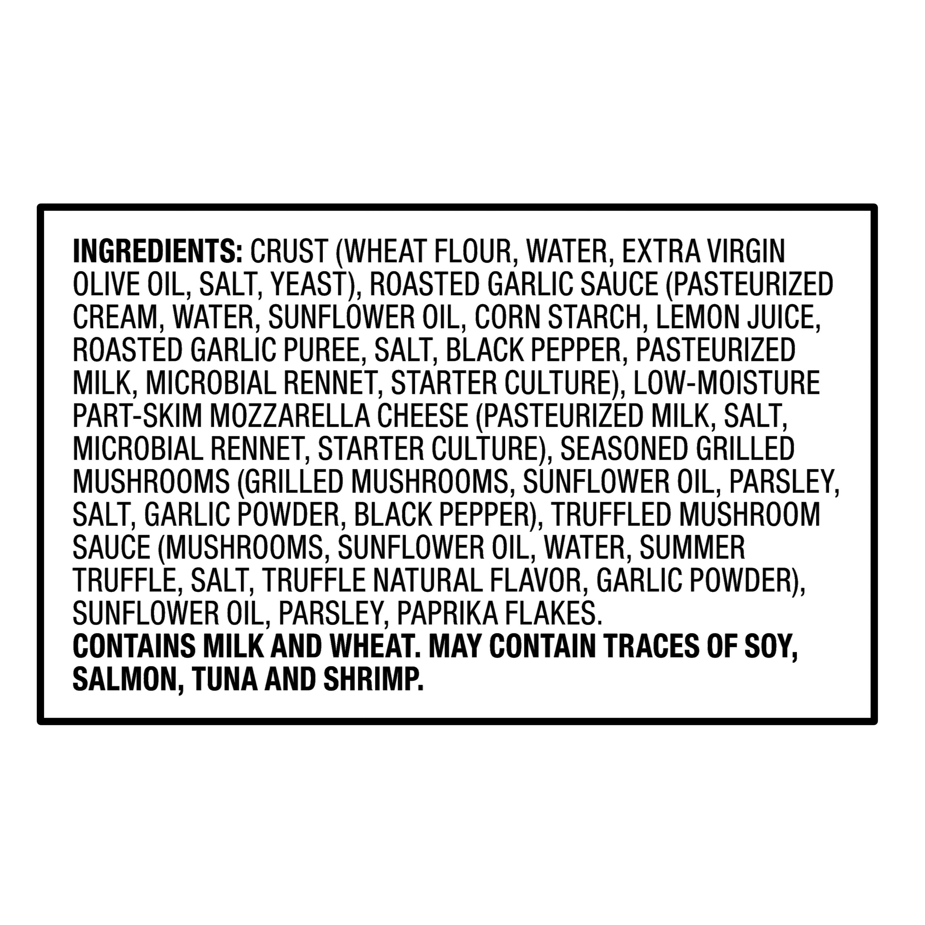 bettergoods Italian Wood-Fired Mushroom and Truffle Pizza, 15.73 oz (Frozen)