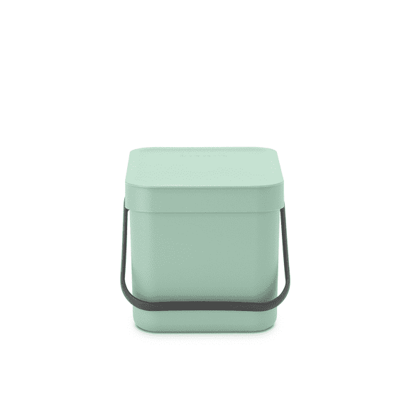 Brabantia Sort & Go Food Waste Caddy, 1.6 Gallon (6 Liter)