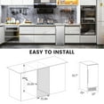 thumbnail image 6 of COLOZO 15 Inch Outdoor Beverage Fridge, 130Cans Freestanding/Under Counter Beverage Refrigerator Drink Cooler for Outdoor/Indoor/Patio, 6 of 6