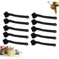 thumbnail image 3 of HAMPPLIES 10Set Multi Functional Cleaning Brush for Coffee Grinder Nylon Black 17.5cm Kitchen Cleaning, 3 of 8