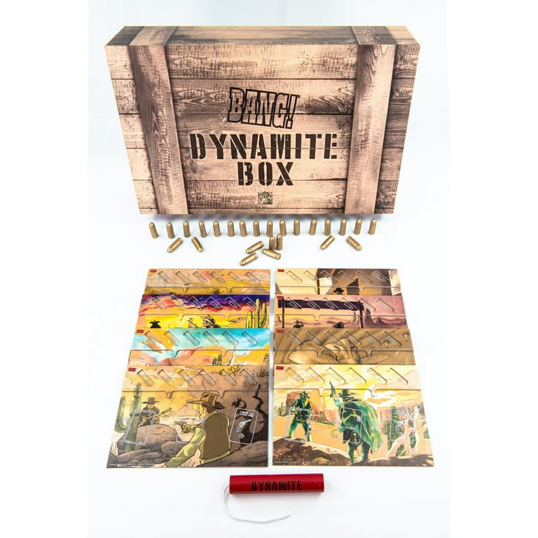 DV Games Bang Dynamite Box Cardless Storage Marked Collector, Strategy Board Game Accessory DV Games Bang Dynamite Box Cardless Storage Marked Collector, Strategy Board Game Accessory