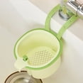 thumbnail image 4 of Kitchen Sink Drain Basket Strainer - Stainless Steel Food Leftover Filter Hanging Rack, 4 of 6
