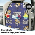 thumbnail image 4 of Beagle Dog good Mats Back Seat Protectors, Car Seat Protector Vehicle Organizers Waterproof Cover Back Seat Cover for Kids with 3 Storage Pockets 2 Pack, 4 of 5