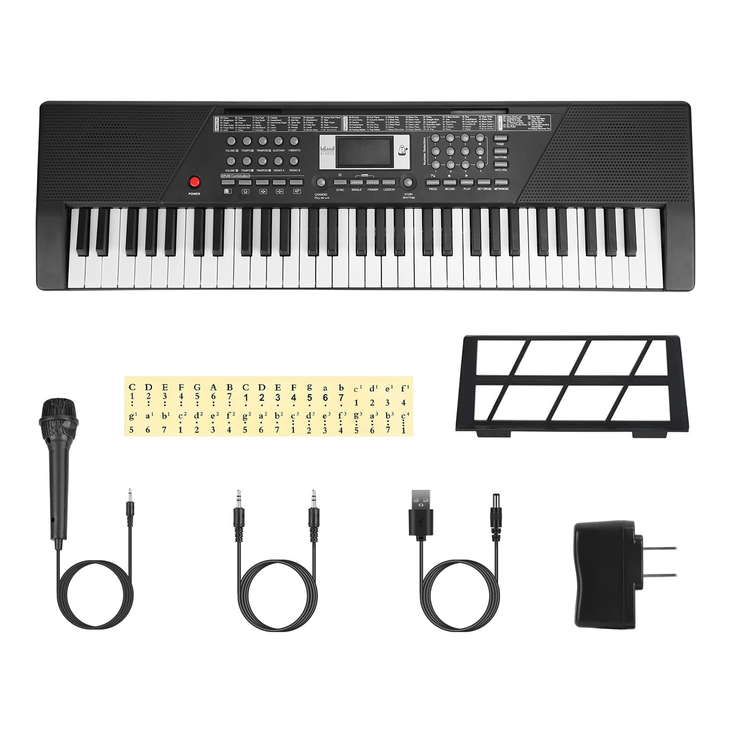 Meike MK-931 Dual-Keyboard Teaching-Type 61 Keys Electronic