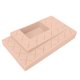 thumbnail image 3 of Organizador de lápiz labial de 25 ranuras, soporte de silicona para maquillaje cosmético, pinceles de lápiz labial, lápiz de cejas, máscara de pestañas, color rosa, 3 of 8