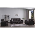 thumbnail image 4 of Ottomanson Origins Convertible Arm Chair, Black Microfiber, 4 of 9