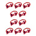 thumbnail image 3 of Collares para perros Greeniant Pajaritas Ajustables Cachorro a cuadros rojos CBP256492, 3 of 5