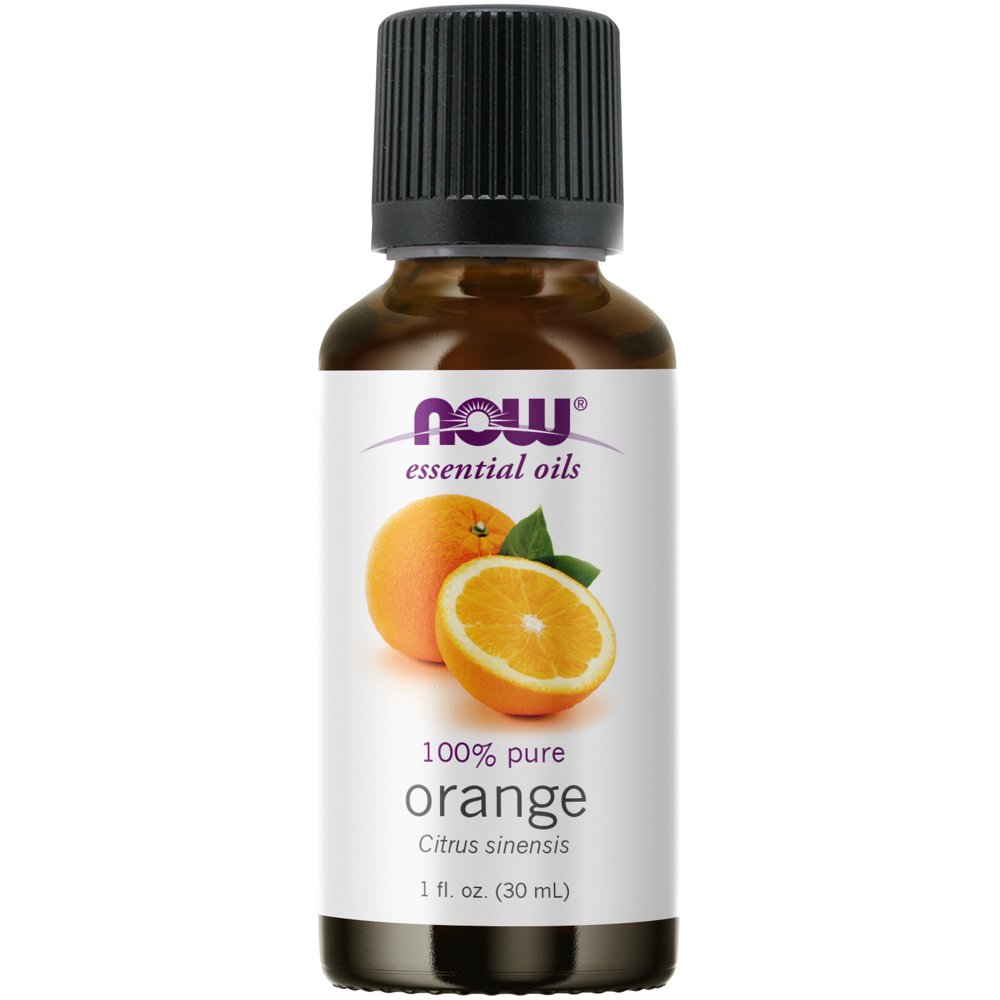 NOW Essential Oils, Orange Oil, Uplifting Aromatherapy Scent, Cold