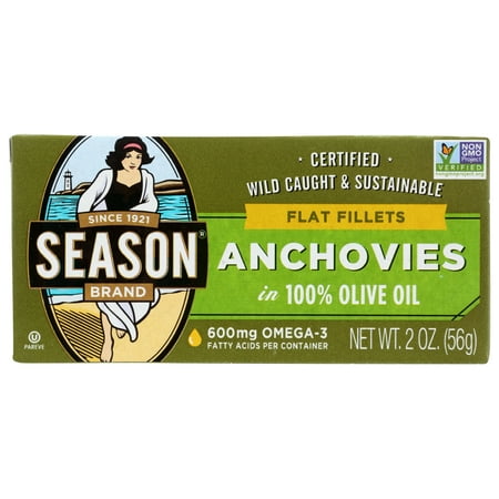 FLAT FILLETS OF ANCHOVIES IN OLIVE OIL