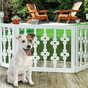 Bed Bath & Beyond Adjustable Folding Pet Gate, Expands to 47 Wide