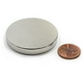 thumbnail image 2 of CMS Magnetics 42.5lbs 1-3/4"x1/4" Neodymium Disk Magnet, 2 of 3