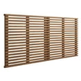 thumbnail image 2 of Modway Render Wall Mount Modern Wood King Headboard in Walnut, 2 of 7