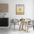thumbnail image 5 of Stupell Industries Fresh Honey Rustic Bee Hive Typography Sign Graphic Art Metallic Gold Floating Framed Canvas Print Wall Art, Design by Jennifer Pugh, 5 of 5