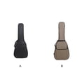 thumbnail image 4 of Bolsa acolchada Minnieouse para guitarra Con correa ajustable funda de doble hombro impermeable para ukelele Mochilas Negro, 4 of 6