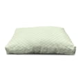 thumbnail image 4 of Retro Pet House, Pastel Vintage Geometric Swirled Square Shapes Monochrome Ornate Tile Pattern, Outdoor & Indoor Portable Dog Kennel with Pillow and Cover, 5 Sizes, Lime Green White, by Ambesonne, 4 of 5
