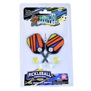 Worlds Smallest Pickleball Set  Miniature Paddles and Balls Toy by Super Impulse, Actually Works