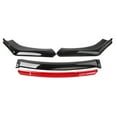 thumbnail image 4 of Labio del parachoques delantero Shamjiam 3 piezas con protector de accesorios de tornillo, 4 of 7