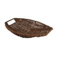 thumbnail image 2 of Mornei Imitation Rattan Storage Basket Vanity Tray Multipurpose Bin Home Decor Woven Basket Snack Storage for Coffee Table, Kitchen, S, 2 of 8