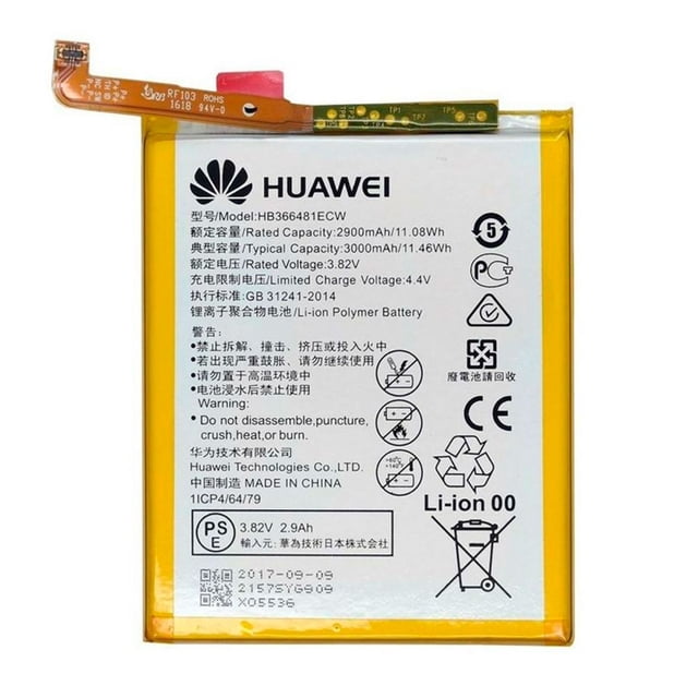 Reemplazo de batería Huawei P9/P9 Lite/P20 Lite/Y7 2018