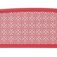 thumbnail image 4 of Abble High Back Outdoor Metal Garden Bench Steel Slat Patio Loveseat Park Bench for Porch Yard Lawn Patio Bench, Red, 4 of 6