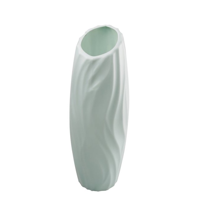 Jarrón decorativo ANGGREK Resistente a caídas verde 5,5 x 20,5 cm