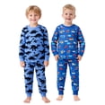 thumbnail image 3 of BenBen Kids Toddler Boy Pajamas Pj Set Long Sleeve Snug Fit Soft & Cozy Sleepwear Loungewear 2-Pack - Size 2Y to 10Y, 3 of 6