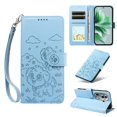 thumbnail image 4 of Funda Cartera GANGXUN con Diseño de Perrito en Relieve para OPPO Reno 11 Pro , Protección 360° con Ranuras y Correa Desmontable, 4 of 6