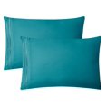 thumbnail image 6 of Bed Sheets, Premier 1800 Series 4 Piece Bed Sheet Set, Deep Pocket, Wrinkle, Fade, Stain Resistant, Luxury Soft Bedding Sheets & Pillowcases, Twin, Teal, 6 of 9
