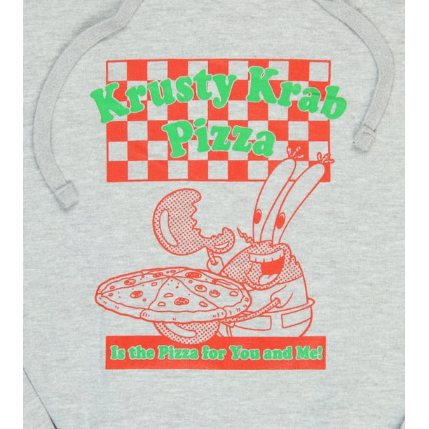 Nickelodeon Men s SpongeBob SquarePants Krusty Krab Pizza Hoodie