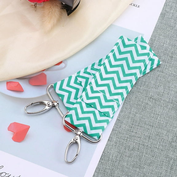 LABSERRON 2Pcs Lipstick Holder for Purse Cotton Ruched Portable for Women