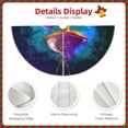 thumbnail image 3 of Defioc Magic Mushrooms ,Fireflies for Christmas Tree Skirt Snowman Xmas Tree Skirt Farmhouse Christmas Decorations Tree Mat for Holiday Party Decor-30", 3 of 6