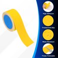 thumbnail image 3 of Uxcell 2Pcs Cinta Antideslizante Mate - 16.4 pies x 2 pulgadas, Cinta de Seguridad Antideslizante de Alta Resistencia, Alta Adhesión y Resistente al Agua, Adecuada para - Exterior/Escaleras, Amarillo, 3 of 7