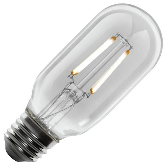 Feit Electric 18003 - T14/CL/VG/LED Tubular Style Antique Filament LED Light Bulb