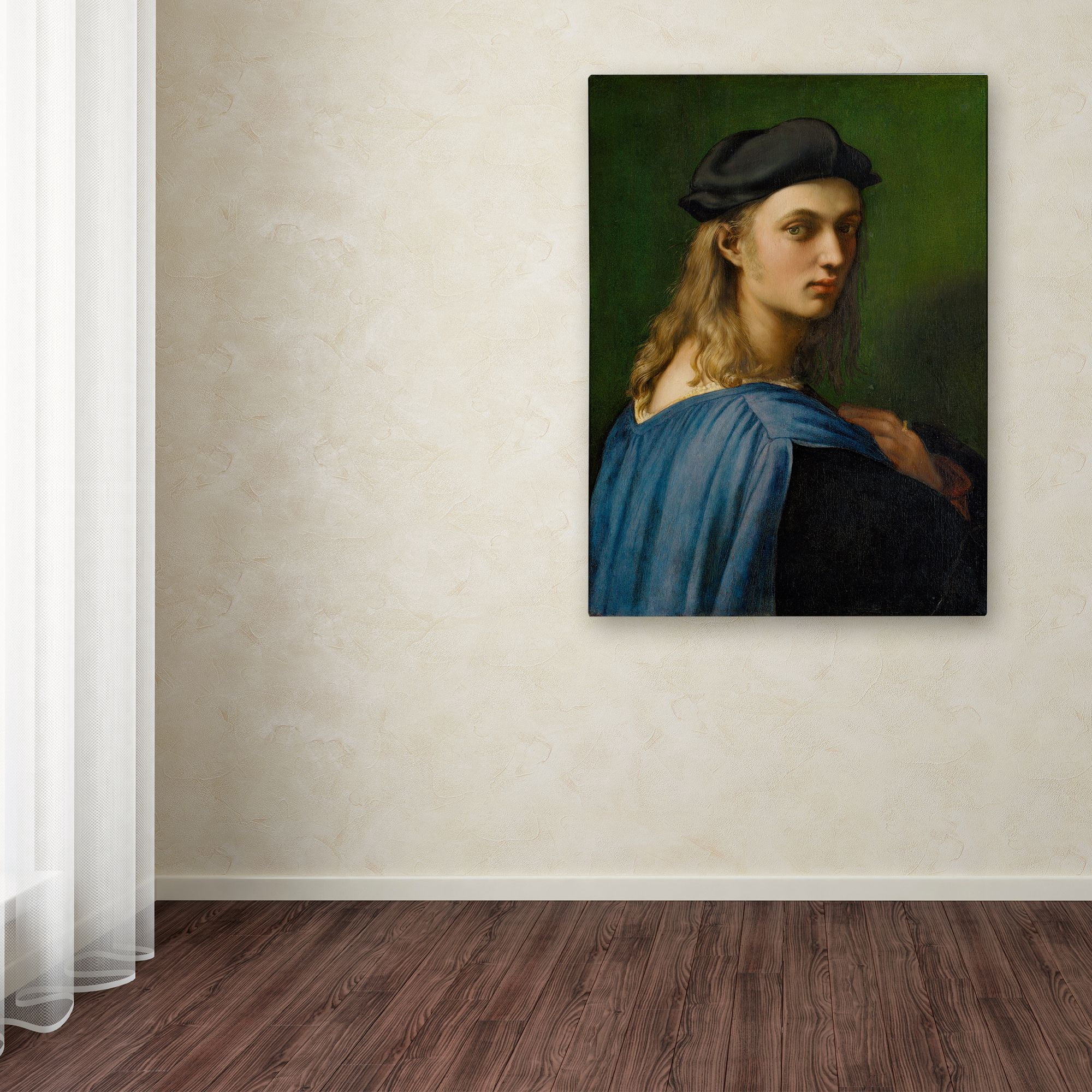 Trademark Fine Art 'Portrait Of Bindo Altoviti' Canvas Art by Raphael