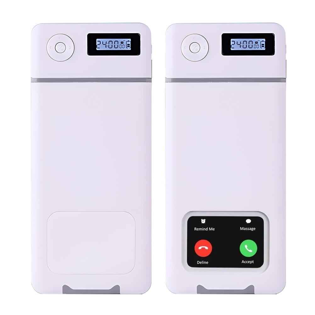 Caja De Bloqueo Para Teléfono Celular IDiskk Con Temporizador, Caja De Casillero Con Temporizador Para Android/iPhone, Cárcel De Teléfono Para Que Los Niños Se Concentren Más (Azul