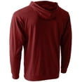 thumbnail image 3 of Ma Croix Men's Lightweight Pullover Hoodie Sweatshirt, 3 of 3