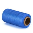 thumbnail image 4 of Flat Waxed Thread (Dark Blue) - 284Yard 1mm 150D Wax String Cord Sewing Craft Tool Portable for DIY Handicraft Leather Products Beading Hand Stitching, 4 of 6