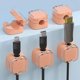 thumbnail image 1 of ZHAOCHENG organizador de cables magnéticos 6 piezas color naranja, 1 of 5