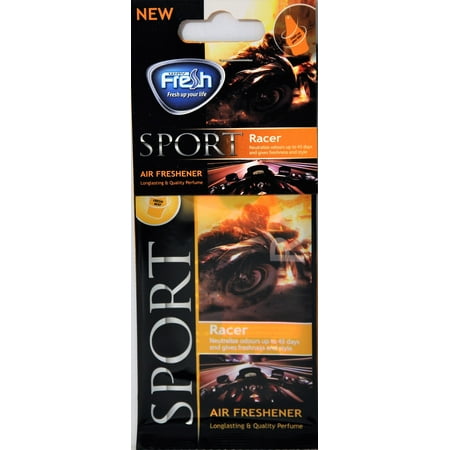 (5 pack) (5 Pack) Fresh Way DSP05 - Dry Sport Car Air Freshener (Racer) 3 Pack