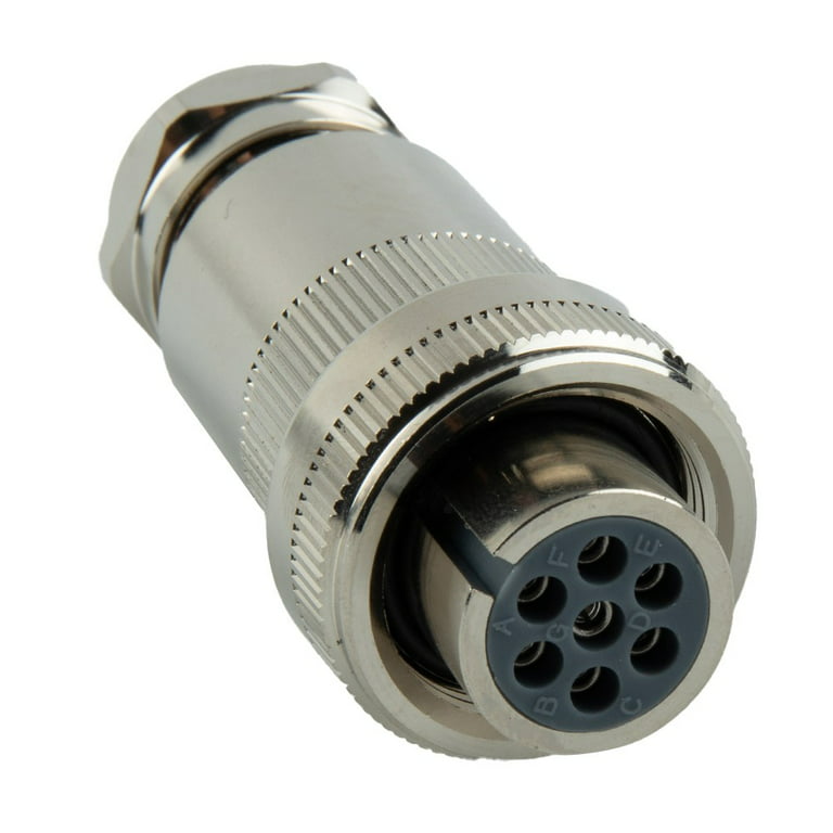 FAGINEY Fileté Cylindre Sortie Jack Plug Socket Connector 1