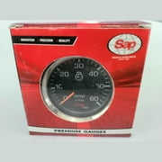 Tachometer Electric 0-6000 RPM, 12/24 Volt 52mm for Trucks Boats Generators NEW