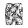 thumbnail image 6 of Daiia Hawaii Palms Mens Woven Stretch Pajama Short,Short Pajama Pants-Small, 6 of 7