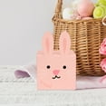 thumbnail image 6 of Under $5 Easter Table Decor Easter Quadrilateral Cute Rabbits Animals Gift Box Color Gift Packaging Carton Candy Folding Paper Packaging Box, 6 of 6
