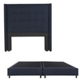 thumbnail image 1 of Box Base Cama King Size + Cabecera Titan Azul, 1 of 7