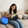 thumbnail image 6 of 3D Solar System Plush Pillow Set 8 Planets Moon Ultra Soft High Detail Educational Toys For Kids Ages 3-8, Stem Learning Gift For Little Astronomers, Classroom & Bedroom Use, 6 of 6