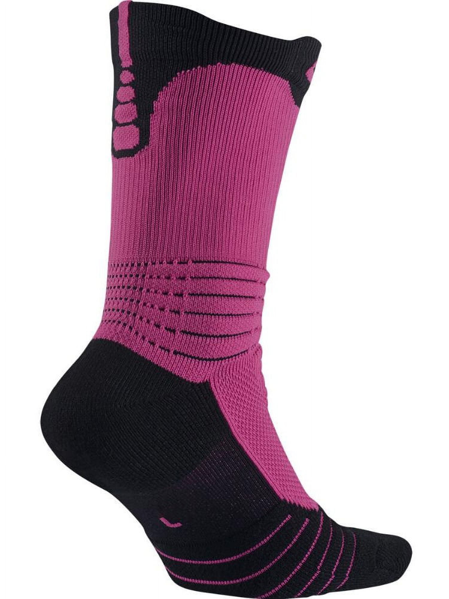 pink nike basketball socks