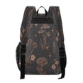 thumbnail image 3 of PVC Transparent Backpacks Clear Backpack for Travel and Outings Mushrooms and Glittering Stars, 3 of 7