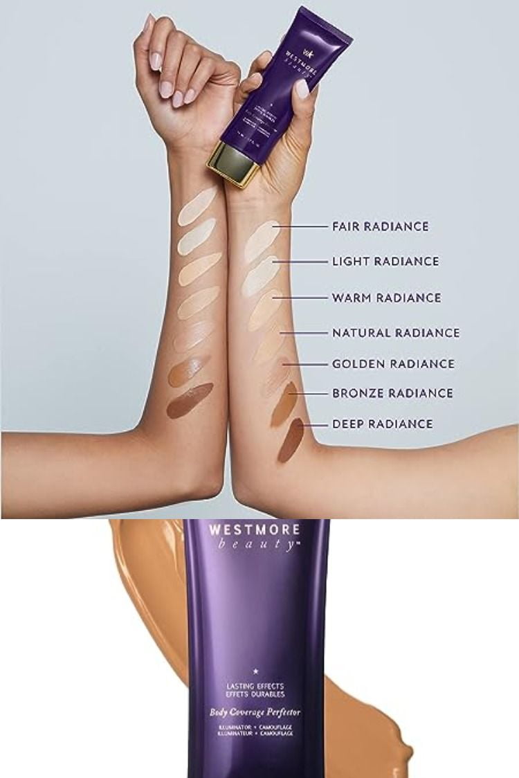 Westmore Beauty Body Coverage Perfector - Natural Radiance, 7 oz - Full Coverage, Flawless Finish