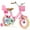Pink, variant on GLAF Flower Girls Bike for 3-9 Years Old Kids, 12 14 16 Inch Kids Bike with Training Wheels, Basket and Doll Seat, Children Bicycles with Coaster Brake, Pink
